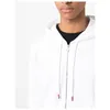 Kiton Cashmere Erkek Hoodie Beyaz Kazak Hoodies