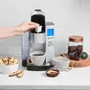 Máquina de café, máquina de café com reservatório de 72 onças de dose única, dispensador de água quente para fabricação de cerveja programável, aço inoxidável