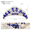 Haarspeldjes Handgemaakte barokke kristallen tiara's en kronen Strass Prom Bruids Bruiloft Accessoires Sieraden Kralen voor vrouwen Bruid