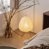 Bordslampor Noguchi Lamp Modern Japanese Rice Led Minimalist för bar vardagsrumsstudie Decor inomhus hem Akari Light