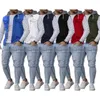 Men's Vests Men Waistcoat Drawstring Streetwear Super Soft Relaxed Fit Vest