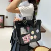 Вечерние сумки Richme Harajuku для женщин Ita мода в японском стиле JK униформа DIY через плечо субкультура из искусственной кожи Bolsas Femininas