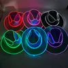 Andra evenemang Wireless Disco Luminous LED Bride Cowgirl Glowing Light Bar Cap Bachelorette Party Supplies Flashing Neon Western Cowboy Hat 230