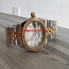 Vendita di lusso Orologio da donna di lusso 26 mm 31 mm Da donna DATA SOLO 178383 Lunetta con diamanti Perla bianca Madre con diamanti Classico 249P