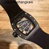 Milles Watch Automatic SuperClone KV Factory Multi-function Rm61-01 Fully Fine SwCarbon fiber sapphire Ship By FedexREFJREFJ