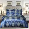 Conjuntos de cama Jacquard Weave Duvet Cover Bed Euro Bedding Set para Double Home Têxtil Luxo Fronhas Quarto Consolador 220x240 Sem Folha 230923