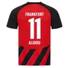 23 24 Eintracht Frankfurt Soccer Jerseys M.Gotze Home Away Jersey Kostic Sow Klammers Kamada Hinteregger Third 3rd Men Kid Kit Football Shirt Uniforms