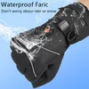 Ski Gloves USB Heated Motorcycle Winter Moto Warm Waterproof Rechargeable Heating Thermal For Snowmobile 230925