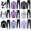 2023 Voetbaltrainingspakken Sets Real madrids TRACKSUIT set 22 23 24 voetbaltenue voor heren en kinderen Chandal Futbol survetement madrides TRAININGSpak voetbaljack