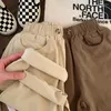 Hosen 1 bis 8 Jahre 2024 Herbst Jungen Baumwolle Harem Hosen Solide Beige Braun Kinder Schule Mode Kinder Kleidung Frühling