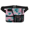 Midjeväskor Hawaii Tropical Tree Mönster Operationrum Satchel Tools Midja midja mulit fickor mjuk lagring crossbody väska grossist