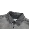 Männer Casual Hemden CAVEMPT Farbverlauf Vintage Gewaschen Denim Hemd Camisas De Ropa Hombre Hohe Qualität Für Männer Camisa Masculina kleidung