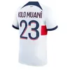 23 24 Mbappe soccer jerseys Donnarumma psgs HAKIMI Dembele G. RAMOS Barcola LEE KANG IN ASENSION Skriniar Ugarte Player football shirts hommes enfants men kids kits