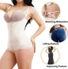 Women's Shapers Shapewear For Women Tummy Tuck Control Colombian Fajas Colombianas Post Full Body Shaper Slimming Bodysuits Lace