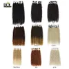 Bulli per capelli umani Bol Afro stravaganti bundle di capelli ricci di peli sintetici estensioni di colori ombre bundle intrecciate 3pocchi/100 g per donne veloci 230925