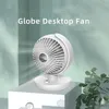 Ventilateur électrique, Circulateur rotatif à 360 °, sans fil, Portable, multifonctionnel, silencieux, pour la maison, le bureau, refroidisseur d'air, verrouillage pour enfants