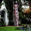 Altri articoli per feste per eventi Decorazioni di Halloween Fantasmi appesi Giocattoli elettrici Infermiera da clown con occhi rossi illuminati Decorazioni da giardino attivate dal suono e dal tocco 230923