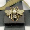 Broche de marca Bee G-Letter de estilo clásico Broches de diseñador de marca para hombres Joya de bodas de boda de mujeres Accesorios de alta calidad