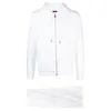 Kiton Cashmere Mens Hoodie White Sweater Hoodies