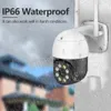 IPカメラ4K 8MPカメラ屋外WIFI 5MPセキュリティCCTV PTZミニドームビデオ監視3MP AIホーム保護ICSEE 230922