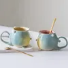 Mokken Jingdezhen keramische mok creatieve persoonlijkheid trend koffiekopje paar water schattig en kopjes melk cadeauverpakking