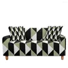 Cadeira cobre círculo colorido estiramento capa de sofá para sala de estar geométrica seccional sofá elástico poltrona slipcovers loveseat