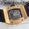 RicharsMiers Watch Automatic SuperClone KV Factory 029 Gold Edition Sports WristCarbon fiber sapphire Ship By FedexMRZV table