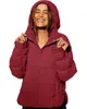 Womens Hoodies Sweatshirts Oversized Puffer Jacket Quilted Dolman Pullover Long Sleeve Lightweight Warm Tops Coat 230925