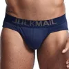 Onderbroek JOCKMAIL Sexy Mannen Ondergoed Slips Mesh Jockstrap Gay Heren Cuecas Korte Bikini Onder Dragen Man Srting