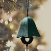 Dekorativa figurer Vindklockor för yttre japanska gjutjärn Chimes Bell Hangable Rustproof Outdoor Ornament lugnande ljuddörr