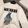 Bebek kız erkekler sweatshirts çocuklar moda baskılı hoodies çocuk gündelik sweatshirt boyun sonbahar kış giyim kazak GC2337