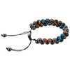 Bedelarmbanden tijger eye bead armband natuurlijke kralen bescherming man esthetische steen