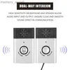 Walkie Talkie 2.4 GHz Mini Portable Dual Way Voice Intercom Wireless Doorbell Interphone System New HKD230925