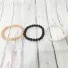 MG0315 8 MM Moonstone Garnet Armband Set Natural Sunstone Energy Armband High Quality Balance Chakra Gem Stone Armband239R