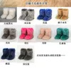 Y2K Fur Boots Winter Women's Shibuya Spicy Girl Plush Fox Faux Fur One Piece Snow Boots 230925