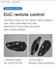 Walkie Talkie Ejeas Q7 Hełm Motocyklowy Intercom Bluetooth słuchawkowy Szybka para do 7 jeźdźców Interphone Communicator IP65 FM + EUC Opcjonalnie HKD230925