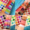 Eye Shadow 86 Color Tri-Fold Multicolor Eye Shadow Plate Shimmer Matte Shimmering Powder Sequins Contour Makeup Eyeshadow Palette Beauty 230925