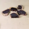 Płyty dekoracyjne czarne sandałowe rzeźbienie purpurowe lekkie sandał w kształcie sandałów dekoracja drzewa różanego z litego drewna czajniczka