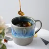 Muggar japanska keramiska kaffemugor retro uug