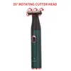 Shavers Electric 4 في 1 حلاقة كهربائية قابلة للشحن الكهربائية للرجال للرجال آلة حلاقة الذكور الذكور Clipper Cleaning Shaver 230925