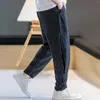 Pantalons pour hommes Cargo Hommes Plus Taille Lâche Droite Coton Bloomers Casual Respirant Streetwear Mâle Sport Pantalon de Survêtement