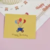 装飾的な花3D Get Soon Soon Card -Up挨拶同情母の日結婚記念日の誕生日のポストカード