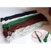 Chains 300pcs/lot Blue Black Gray Coffee Green 3mm 20inch Braided Twist Silk Thread Cord Satin Necklace