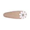 Pinces à cheveux brodées de fleurs pour enfants filles, épingles à cheveux BB, Barrettes, couvre-chef, accessoires pour cheveux, vente en gros, 2728