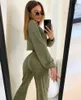 Women's Two Piece Pants 2023 Fashion Long-sleeved Round Collar Short Brief Paragraph Coat Suit Three-piece