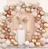 Outros suprimentos de festa de evento concurso balão de ouro rosa guirlanda arco kit casamento festa de aniversário decoração adulto crianças bebê chuveiro decoração ballon suprimentos de casamento 230925