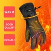 Ski Gloves USB Heated Motorcycle Winter Moto Warm Waterproof Rechargeable Heating Thermal For Snowmobile 230925