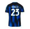 23 24 Maglia Inters Milans Soccer Jerseys Lukaku Kid Kit Финал Maillot de Foot Jzeko Lautaro 2024 Im Magli