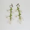 Hoop Earrings Japanese And Korean Jewelry Baroque Lily Of The Valley Pearl Retro Female