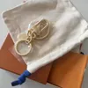 Högkvalitativ modekvinna Mans nyckelringar High QualTiy Alloy Fashionable Handmade Keychain Alloy Stylish Key Spuckle With Box302e